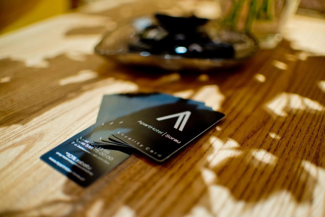 Apartsuites I Sorau Żary Eksteriør bilde A business card